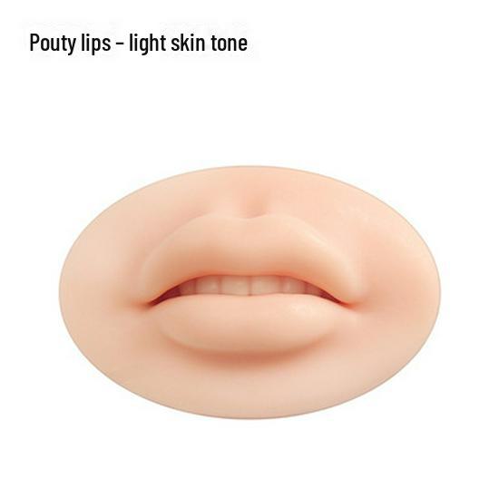 

3D силиконовый блок для практики татуировки губ для начинающих pouty lips