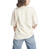 adidas Originals X Ksenia Schnaider Collaboration Round Neck Loose Fit Solid Color Short Sleeve T-Shirt Women Tops Off-White IU4760