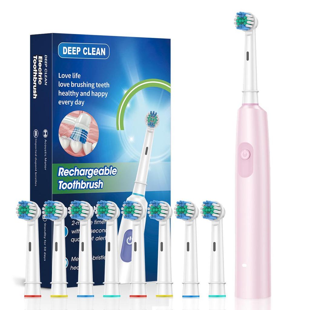 Rotating Sonic Electric Toothbrush: Waterproof, Soft Bristle, Magnetic Levitation, 5-Speed Adjustable