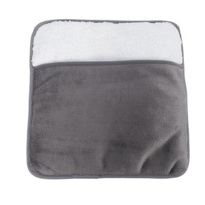 Electric Heated Foot Warmer Soft Cotton USB Plug In Foot Heating Pad for Bed Under Desk Office Home