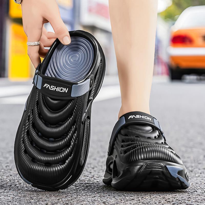 Zoccoli da uomo in EVA leggeri a punta chiusa scarpe da giardino antiscivolo suola morbida Per Spiaggia Giardino Estate Esterno Uso Quotidiano Leggeri