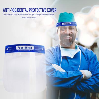 Safety Full Face Shield Cover Clear Hat Anti-Splash Outdoor Fog Industry Dental