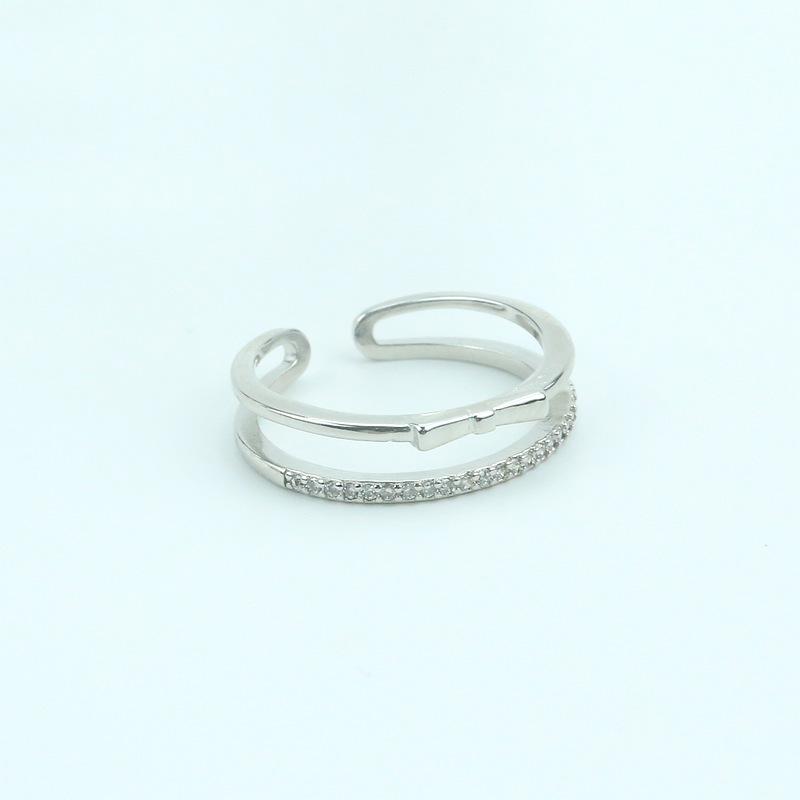 925 Sterling Silver Plated Sun Moon Sunflower Heart Rings for Women Original Flower Wedding Crystal Luxury Jewelry R5375