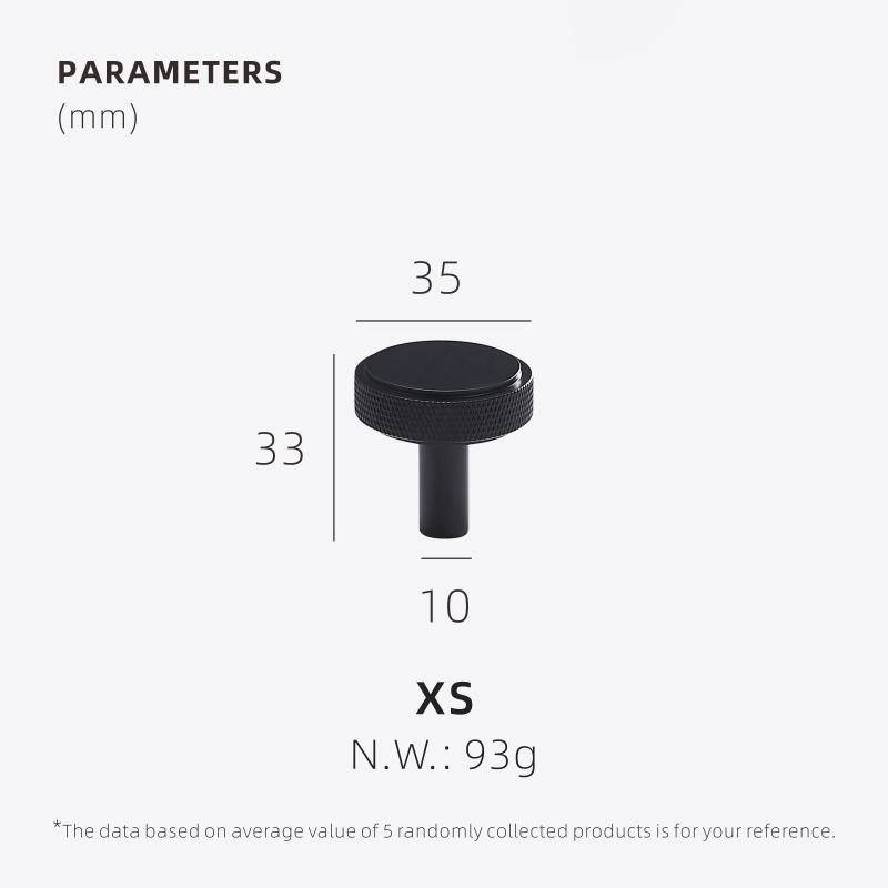 Dooroom Brass Knurling Furniture Handles Long Round Modern Pulls Cupboard Wardrobe Dresser Shoe Box Drawer Cabinet Wine Bar Knob