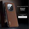Phone Case for Xiaomi Redmi Note 14 13 Pro Plus 5G Coque Leather Silicone Soft for Redmi Note 15 Pro+ Camera Protection Cover