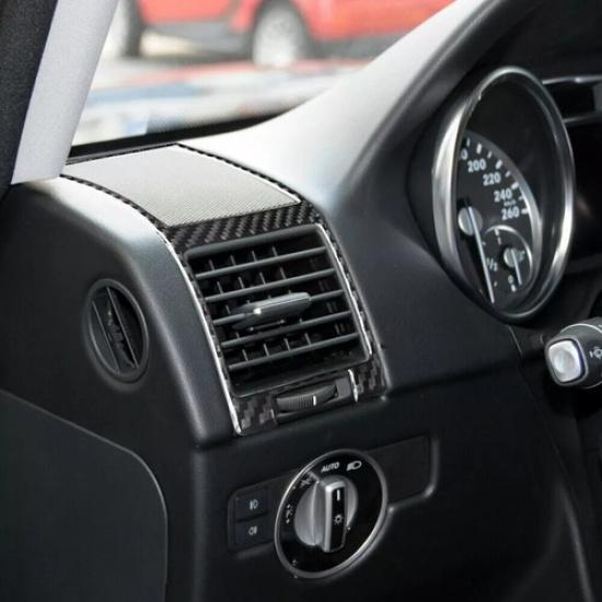 2Pcs Carbon Fiber Side Air Vent Outlet Cover Trim For Mercedes-Benz G-Class W463