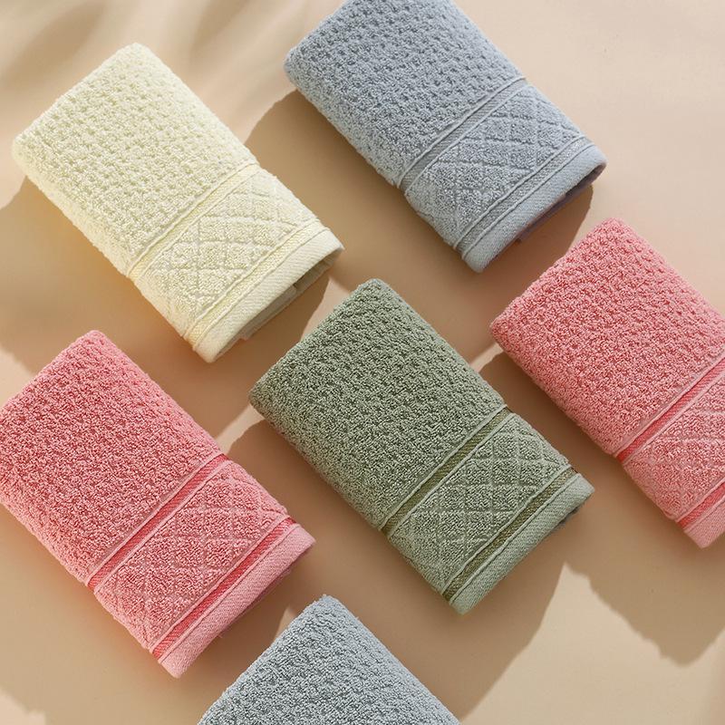 Pure Cotton Jacquard Absorbent Washcloth - All Seasons Soft Towel