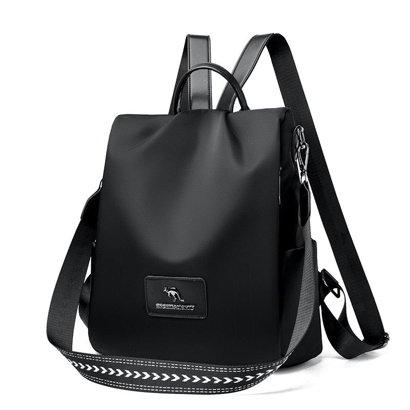 

2024 Модный вместительный рюкзак из ткани Оксфорд с защитой от кражи для женщин