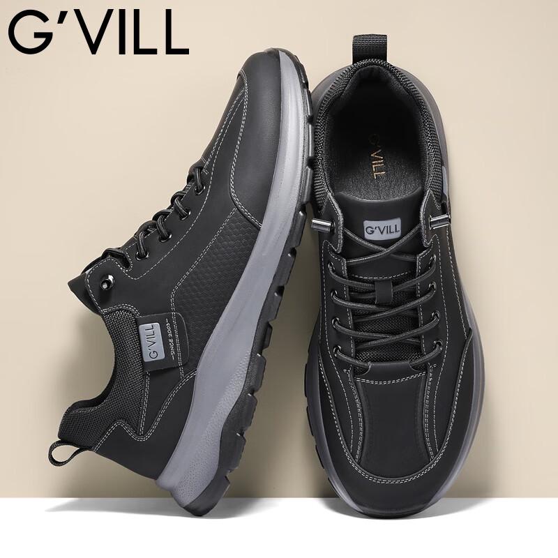 Guizhibu Men s Leather Business Casual Sport Shoes 38