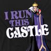 Disney Villains Unisex Adult I Run This Castle Evil Queen Mothers Day T-Shirt