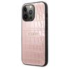 Guess Guhcp13Lpcrbpi Iphone 13 Pro / 136,1 Różowy/Pink Croco Strap Collection
