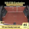 Compatible with 25 NIO ES6 models: TPE trunk mat, tailgate mat, door sill mat, and trunk cover.