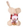 Plaid Fabric -Shaped Pet Christmas Stocking, Hanging Gift Bag for Holiday Decor