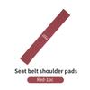 JQOZ8 Extended Suede Car Seat Belt Shoulder Pad Pressure Relief Cushion For Ford Escort KA Flex Everest KA Expedition Falcon Fusion
