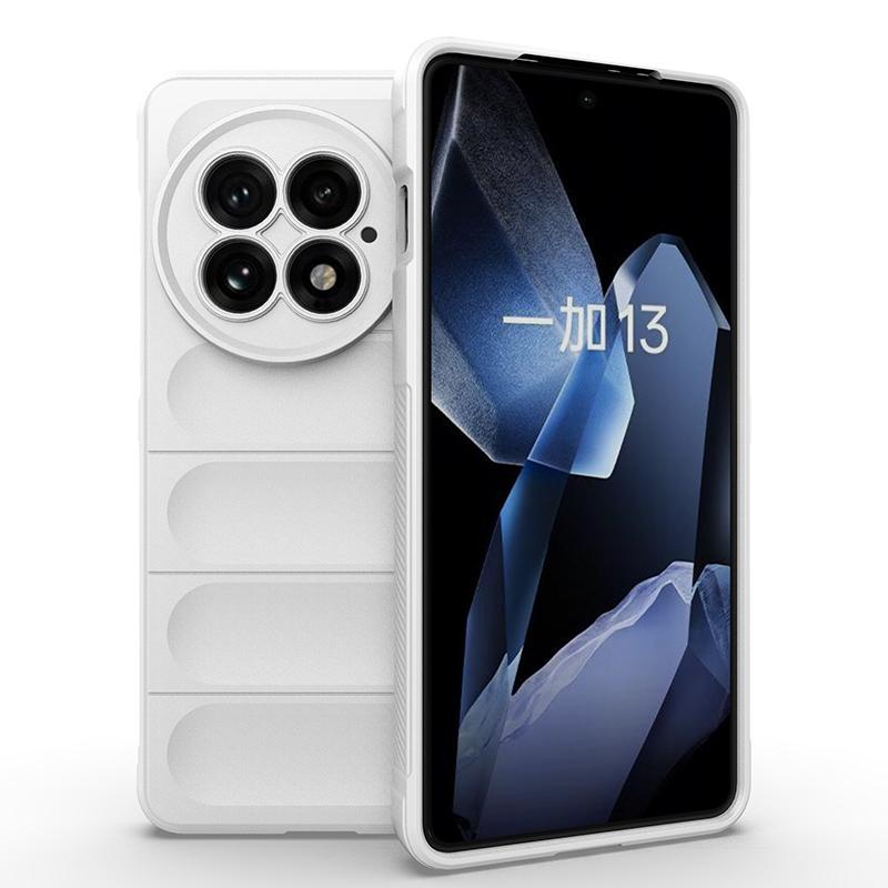For Oneplus 13 Anti-Shock Silicone Skin Case,Rugger Armor Silicone Back Case For Oneplus 12 11
