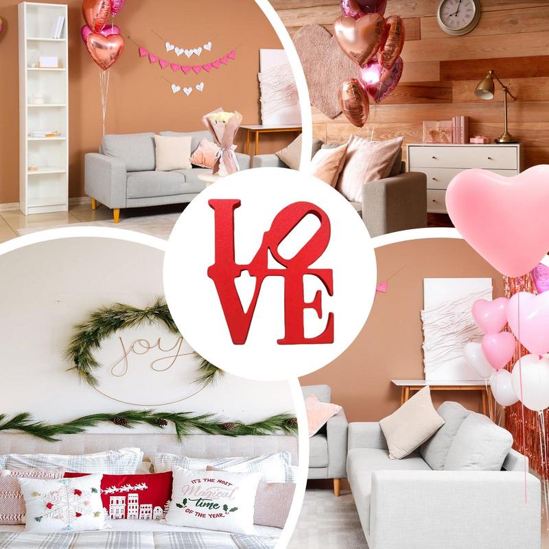 Love Sign Decoration Table Top Love Letter Table Top Decor Love Letter Table Centerpiece Tabletop Letters Decor Romantic Table