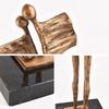 Modern Minimalist Metal Abstract Figure Model Room Bookshelf Statue Livingroom Table Resin Ornaments Home Decoration Art Crafts