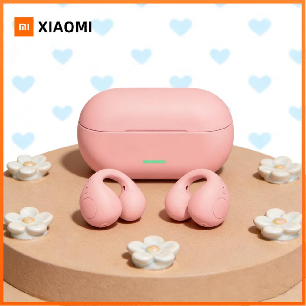Xiaomi T75 Fone Bluetooth Headset 5.3 Wireless Air Conduction Headphones Clip Ear Music Noise Canceling HD Call Sports Gaming Earphone