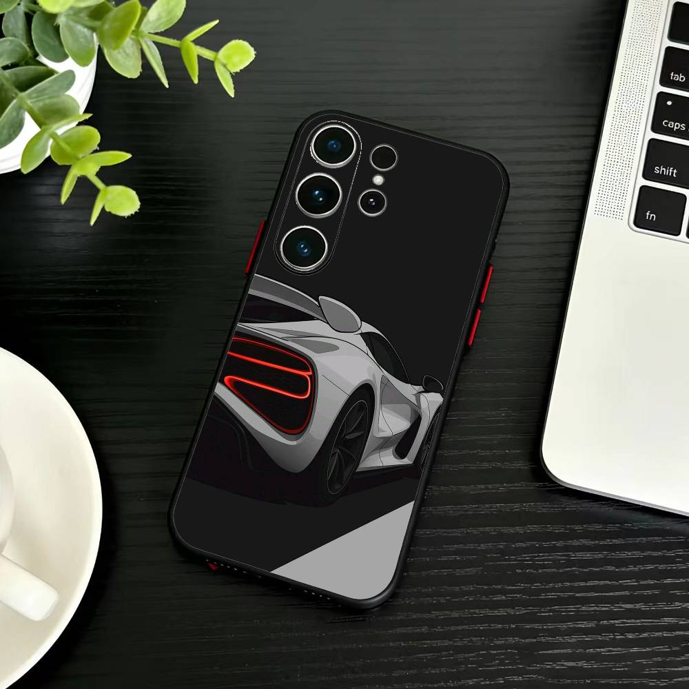Car Cool sport Phone Case For Samsung S26,S25,S24,S23,S22,S21,S20,Plus,Fe,Lite,Others Black Cover