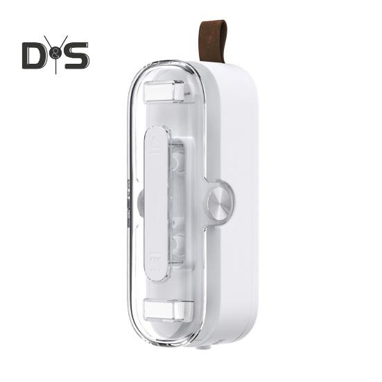 

Мини-запайщик пакетов, портативный ручной вакуумный запайщик продуктов, магнитная запайщик для закусок и чипсов белый