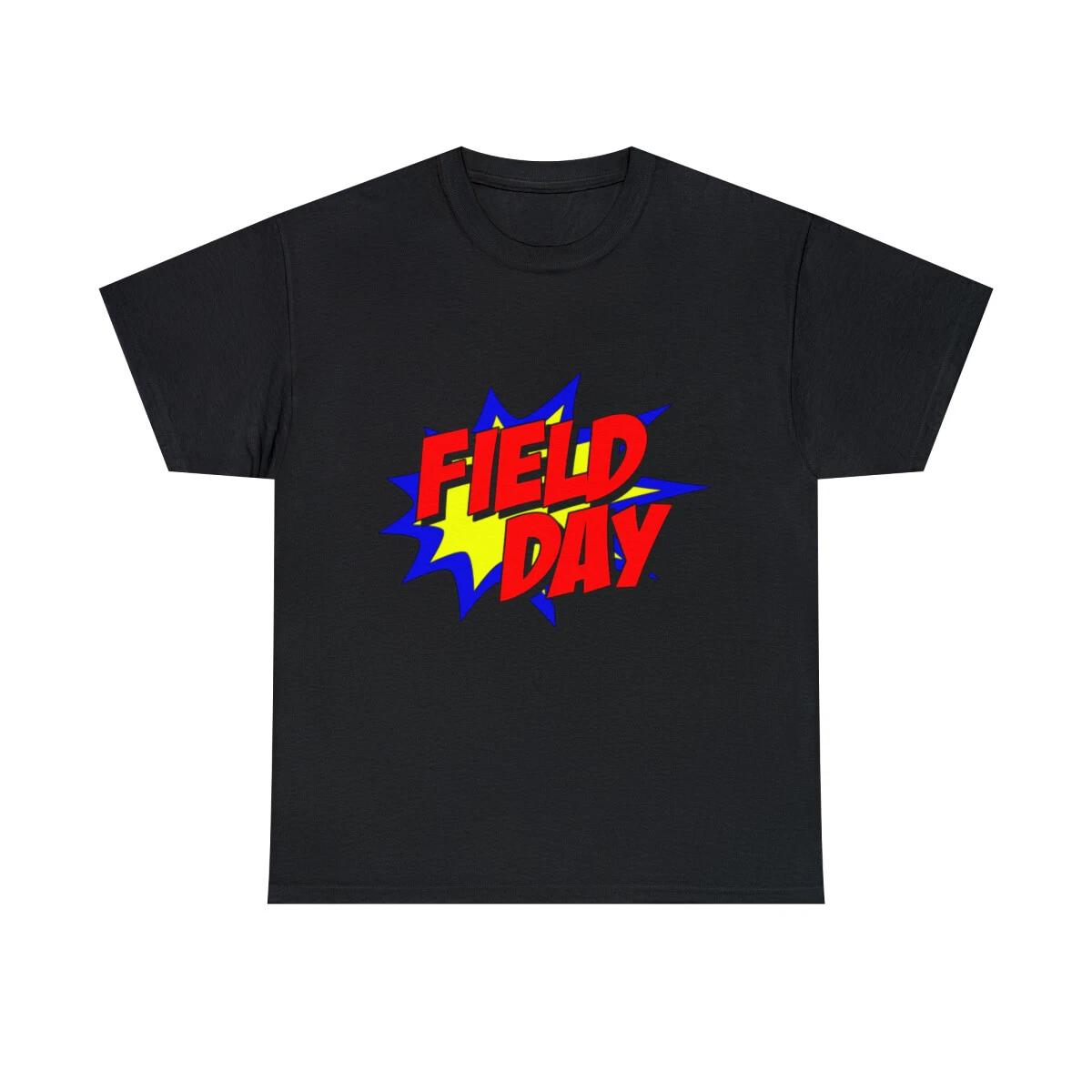Field Day Comic Book Graphic Tee Shirt, S-5XL XL