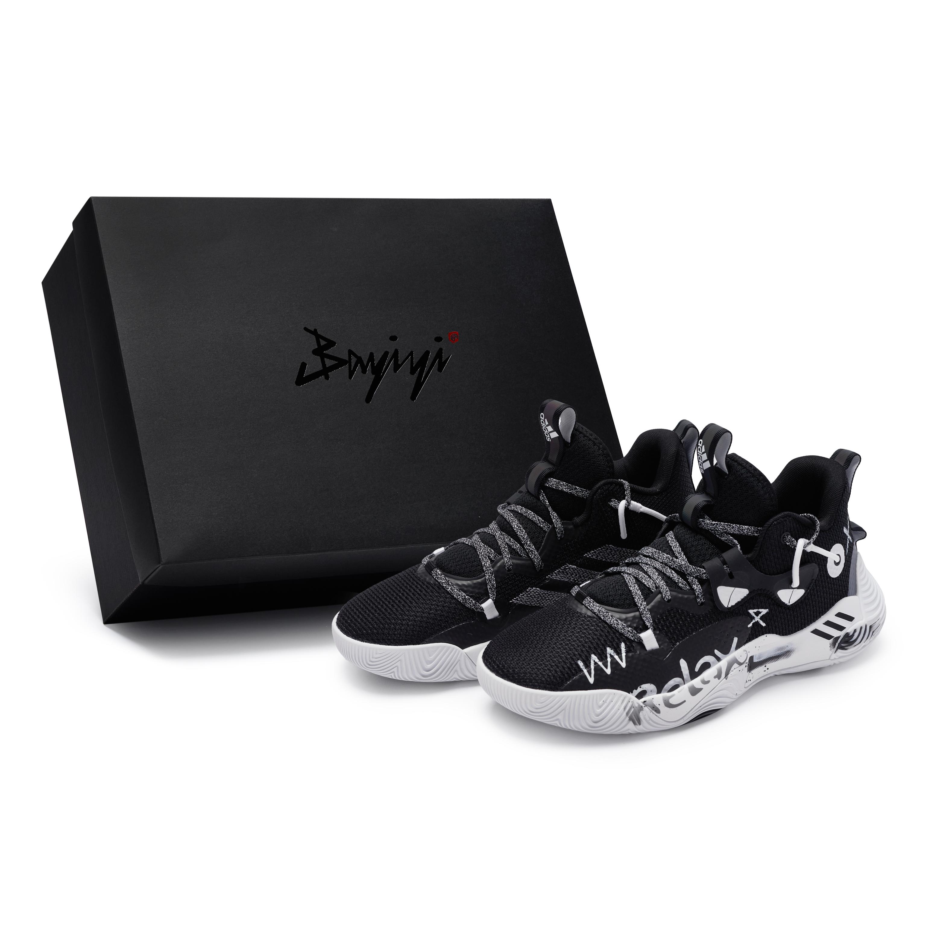

Adidas Harden Stepback 3 Basketball Shoes Unisex Mid Top White GY8630(Team80-S-BOX) 41⅓