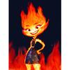 Elemental Disney 5D Diamond Painting Full Round Embroidery Cartoon Ember Wade Craft Kit Handmade Gift Wall Decoration
