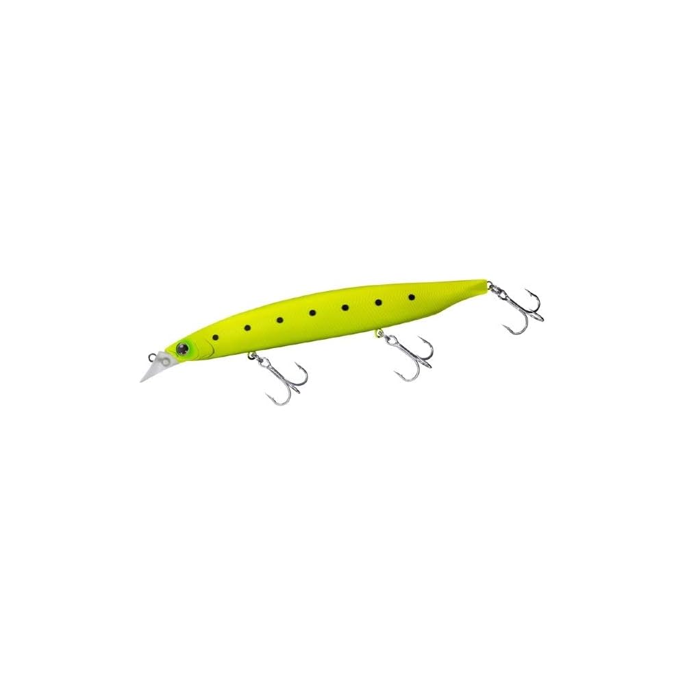 Daiwa Shoreline Shiner Z Vertice R140F Matte Chartreuse Iwashi Fishing Lure 140mm