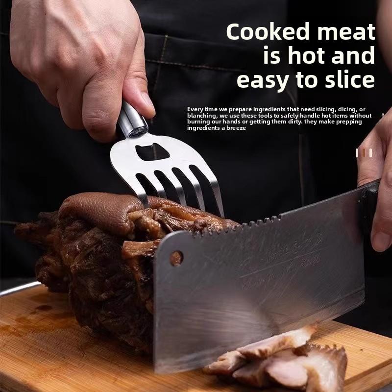 Multifunctional Bear Claw Meat Splitter Chicken Beef Meat Splitter Barbecue Kitchen Food Fork Splitter Meat Cutter