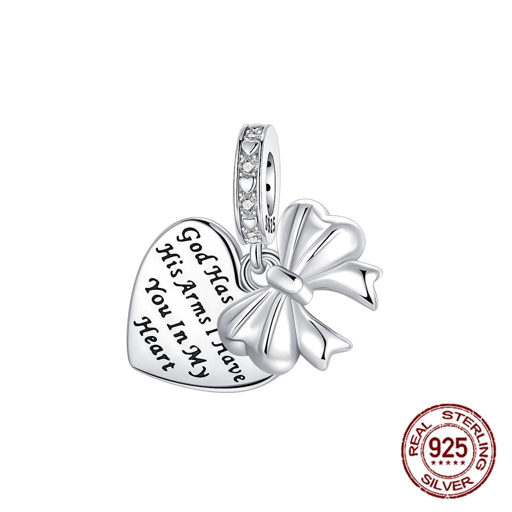 Charms Beads Copper Solid Color Letter Family Forever Tree Of Life Zircon Beads Fit Diy Bracelets Jewelry