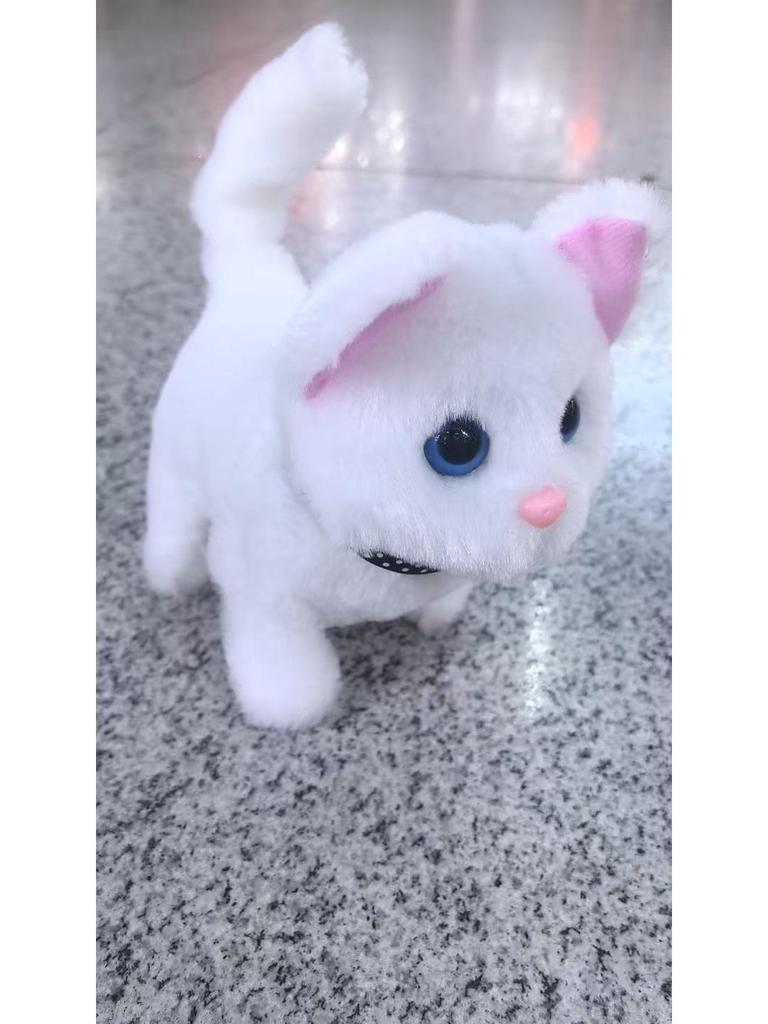 Children's Walking & Barking Plush Toy Dog - Interactive Birthday Gift