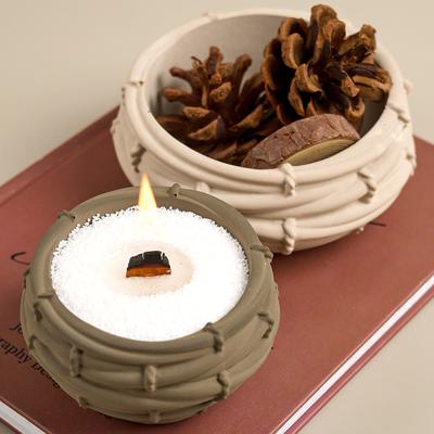 Kreativität Vogelnest Kerzenglas Silikonform DIY Unregelmäßige Retikulation Blumentopf Formen Gips Harz Aufbewahrungsbox Handwerk Herstellung