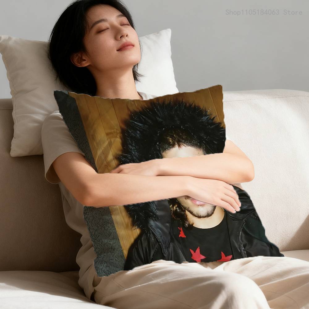 F-Fakemink V-Vincenzo Pillow Case For Sofa Decor Car Office Room Printing Cushion Cover Decorations and Protector