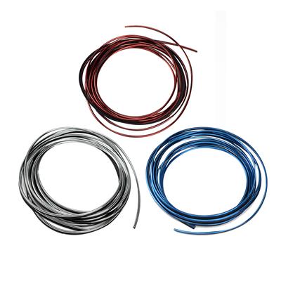 Interior Car Moulding Trim Strips DIY Flexible Anti Scratch Lines 5M Decoration Strip Dashboard Car-styling Auto Accessories