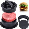 1set ABS Material Hamburger Meat Press Combination Set Practical Meat Press Hamburger Manufacturing Tool