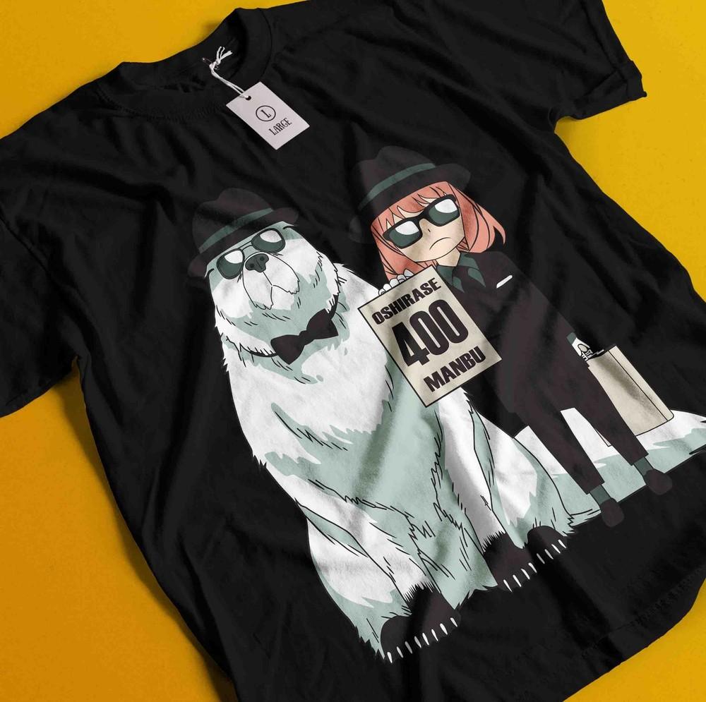 

Футболка Spy X Family Футболка Аня Футболка Лойд Йор Форджер Футболка Бонд Сильвия Футболка Дэмиан 4XL