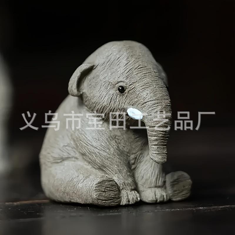 

Изделия из смолы Маленький слон Садовое украшение Настольное украшение Ландшафтный орнамент Украшение для цветочного горшка Орнамент