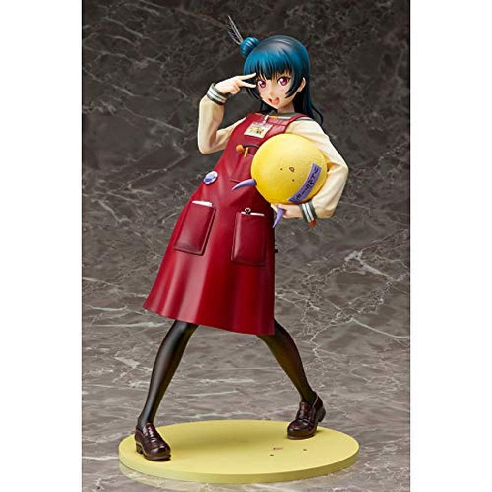 Broccoli Love Live! Sunshine!! Gamers Numazu Store Signboard Girl Yoshiko Tsushima 1/7 Limited Edition Figure