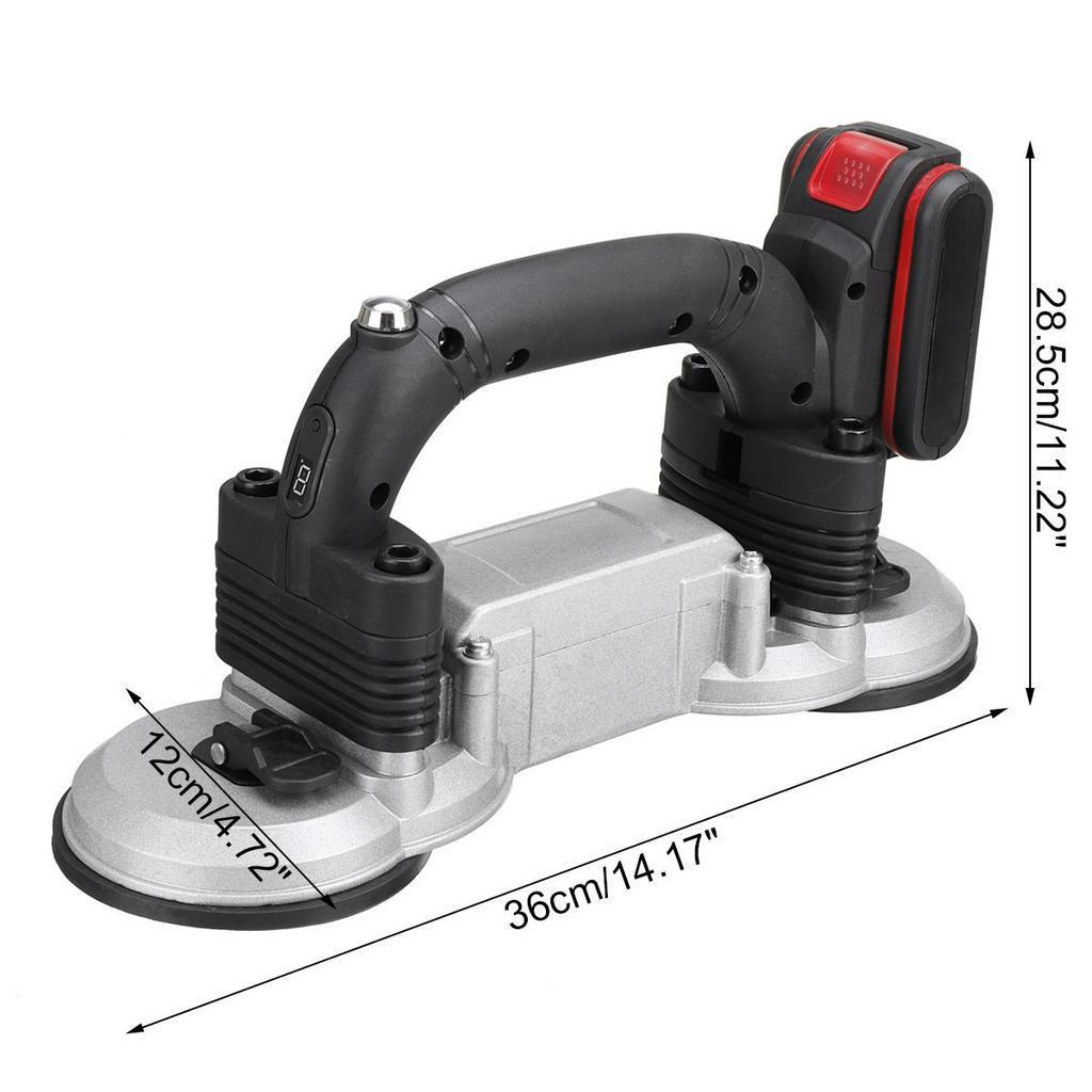 60-180mm Tiling Tiles Machine Tiles Vibrator Suction Cup Adjustable Automatic Floor Vibrator Leveling Tool With Battery 400KG