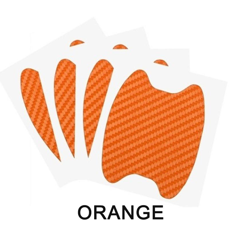 Univerzální samolepka na misku kliky z uhlíkových vláken pro BMW E46 E60 E87 E90 F10 F30 Golf 4 5 6 7 Fiat 500 Peugeot 206 207 208 Passat