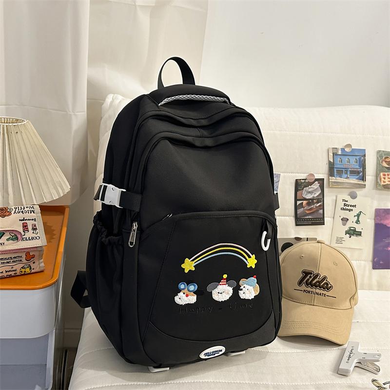 Cartoon Student Schoolbag Women's Lightweight Backpack