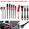 Car Cleaning Brushes Car Detailing Brush Set for Car Air Vents Rim Auto Interior Cleaning Dirt Dust Clean Tool Wash Accessories