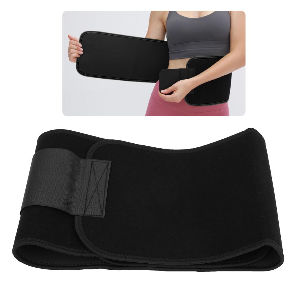 Elastic Waist Support Belt Nylon Lumbar Back Sweat Belt Breathable Waist Trainer Corrector