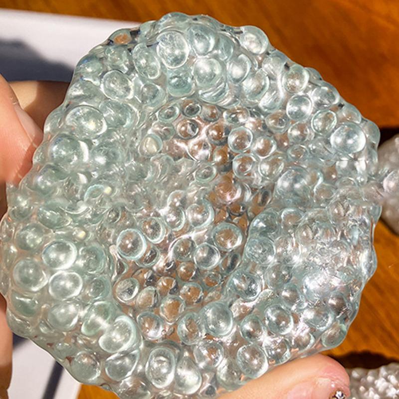 Kreative Transparente Kristallglasperlen Kugeln Stressabbau Spielzeug Langsam Rückprall Fidget Spielzeug Kinder Dekompression Spielzeug