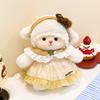 Sheep Plush Doll With Fluffy Rabbit Fur For Home Decor And Gift