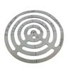 M-Modern-Leather Cutting Tools Corner Cutting Ruler Metal Concentric Circles Template Round Leather Corner Punch