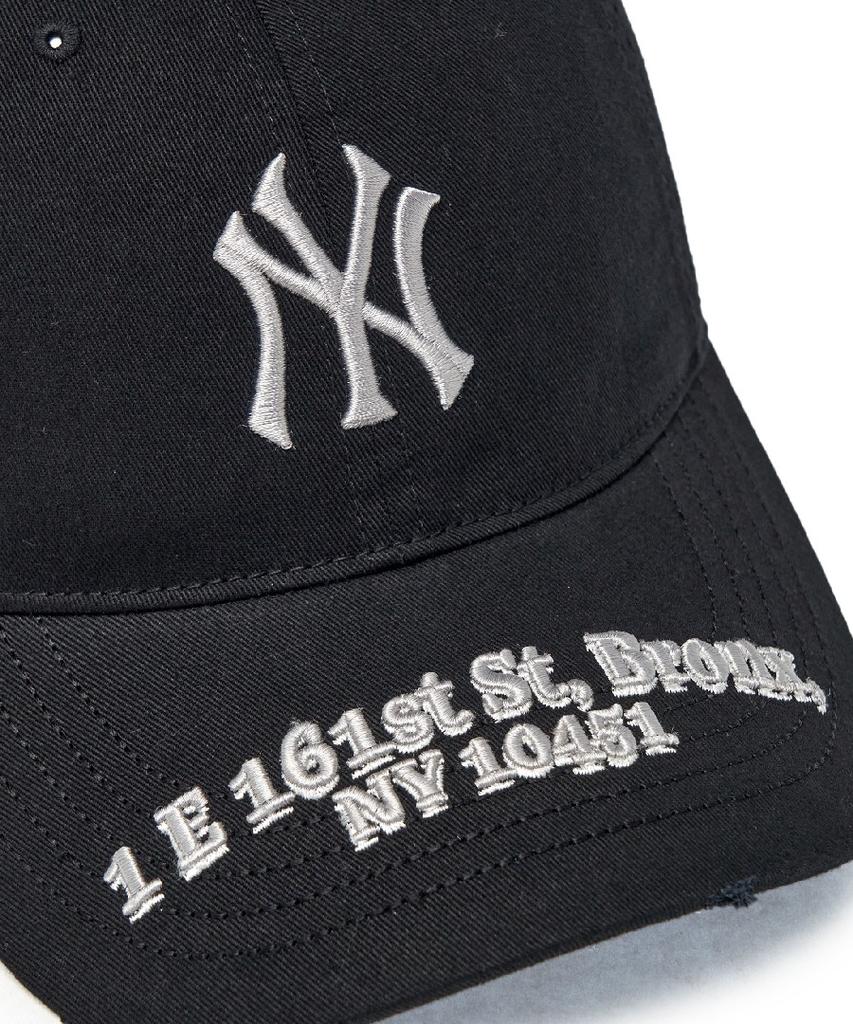 Emelbi Straße Adresse Unstrukturierte Baseballkappe Ny (Schwarz)