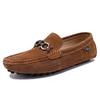 Men's Slip On Leather Shoes Lightweight Casual Shoes Moccasins Classic Male Comfortable Driving Shoe Men's Loafers