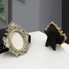 DIY Display Vintage Picture Frame Can Be Placed Resin Gold Antique Frame 10CM Mini Size Baroque Decor Frame Desktop Decoration
