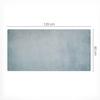 Modern Vinyl Desk Mat for Keyboard Subtle Background Texture 120X60 Cm